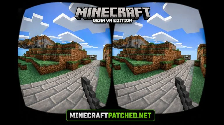 Minecraft Gear VR Edition Banner