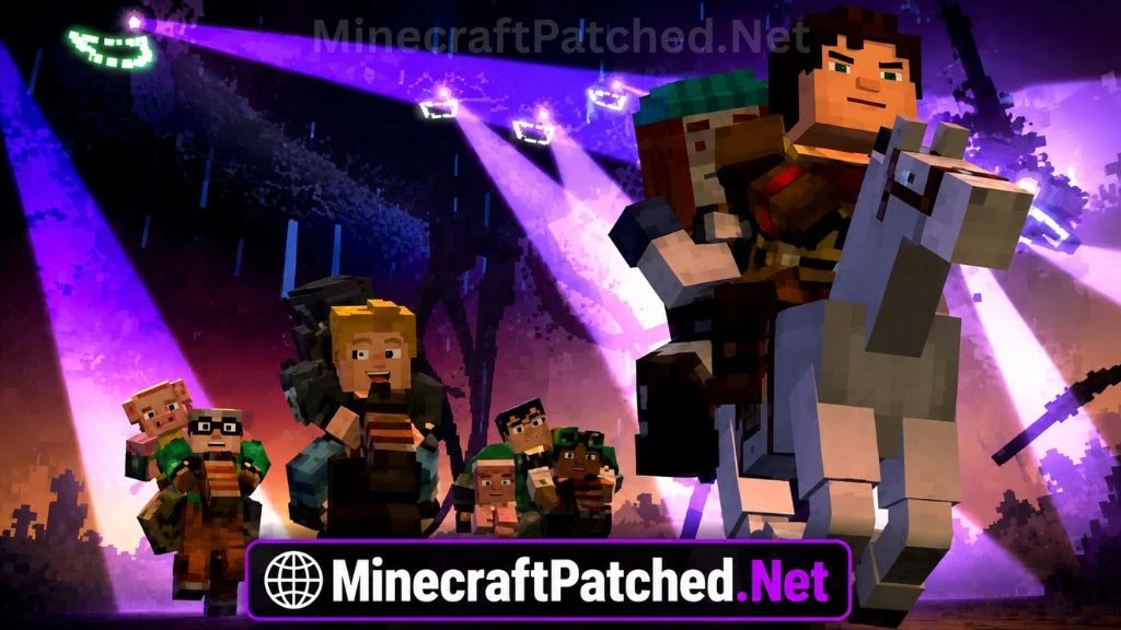 Minecraft Story Mode Banner 2