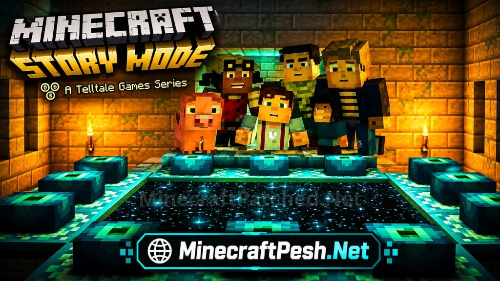 Minecraft Story Mode Banner 3