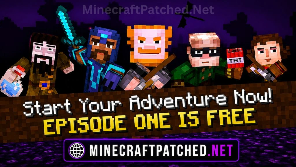 Minecraft Story Mode Banner